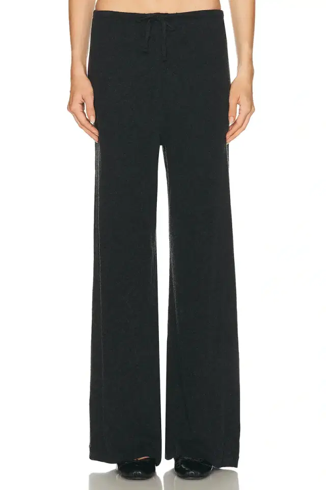 Enza Costa Cashmere Jersey Easy Drawcord Pant