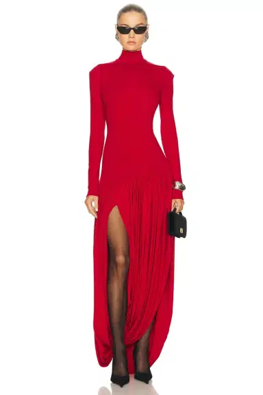 Magda Butrym Long Sleeve Dress | Thumbnail 1 Magda Butrym Long Sleeve Dress | Thumbnail 1