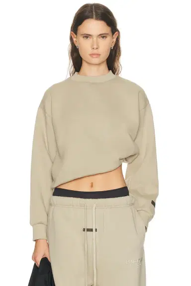 Fear of God ESSENTIALS Fleece Classic Fit Crewneck | Thumbnail 1