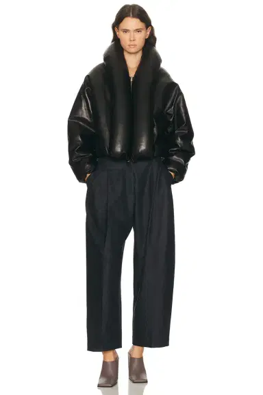 Alaïa ALAΪA Padded Bomber Jacket | Thumbnail 4