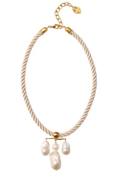 CHAN LUU Caroline Twist Cord Necklace | Thumbnail 1