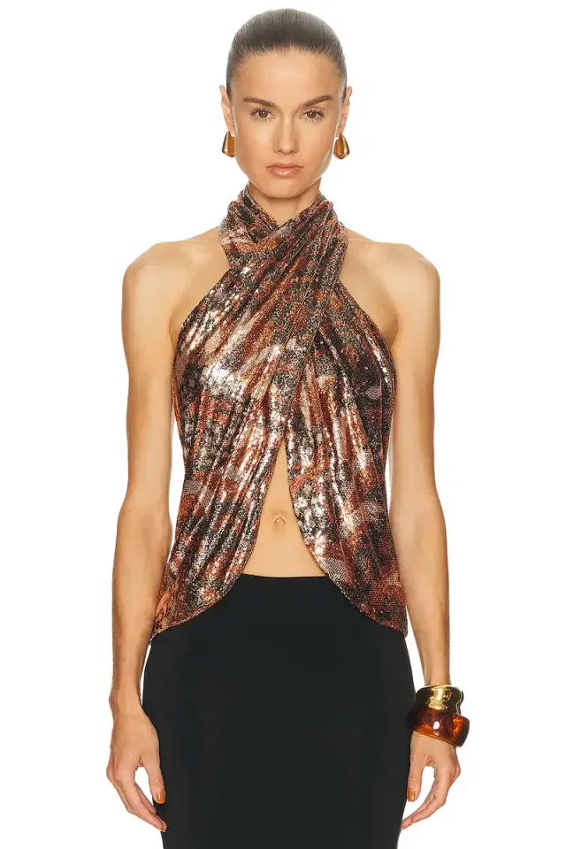 Johanna Ortiz Glimmering Frost Top