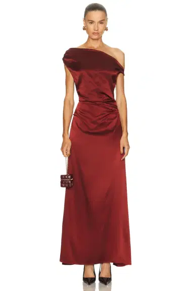 Staud Phare Silk Maxi Dress | Thumbnail 1