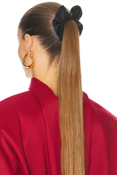 Saint Laurent Logo Scrunchie | Thumbnail 2