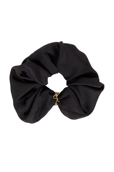 Saint Laurent Logo Scrunchie | Thumbnail 3