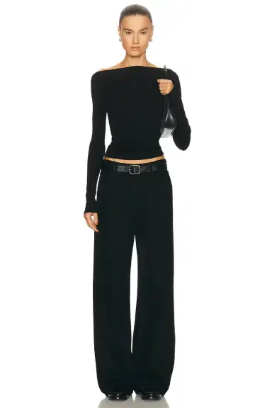 ENZA COSTA Silk Knit Boatneck Top | Thumbnail 4