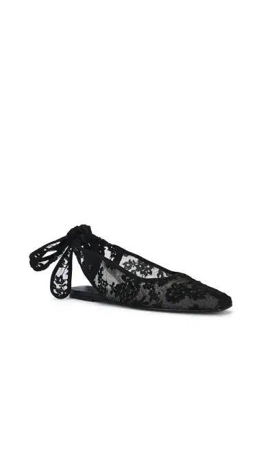 Magda Butrym Lace Ballet Flat | Thumbnail 2 Magda Butrym Lace Ballet Flat | Thumbnail 2