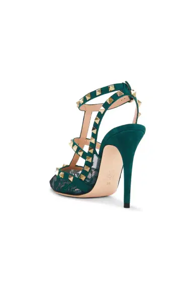 Valentino Garavani Rockstud Ankle Strap Pump | Thumbnail 3 Valentino Garavani Rockstud Ankle Strap Pump | Thumbnail 3