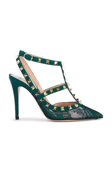 Valentino Garavani Rockstud Ankle Strap Pump | Thumbnail 1 Valentino Garavani Rockstud Ankle Strap Pump | Thumbnail 1