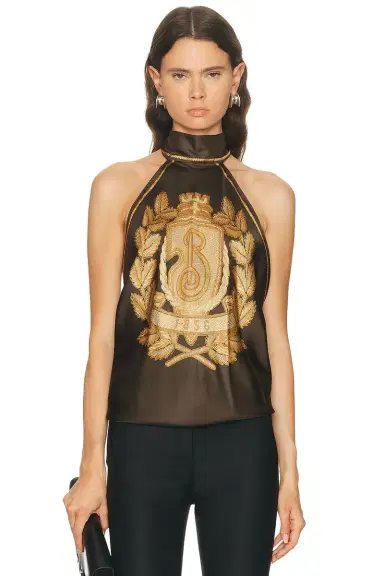 Burberry Scarf Halter Top | Thumbnail 1 Burberry Scarf Halter Top | Thumbnail 1