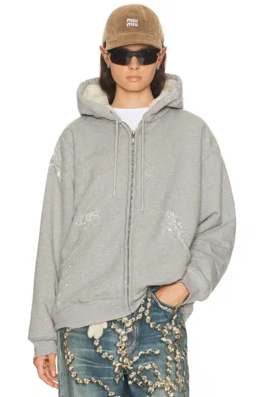 Acne Studios Flexa Fleece Sweatshirt | Thumbnail 1 Acne Studios Flexa Fleece Sweatshirt | Thumbnail 1