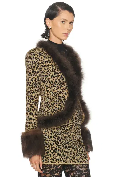 Valentino Animalier Jacquard Jacket | Thumbnail 2 Valentino Animalier Jacquard Jacket | Thumbnail 2