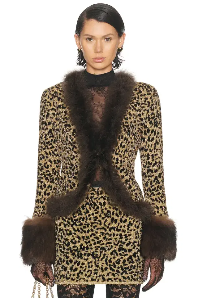 Valentino Animalier Jacquard Jacket