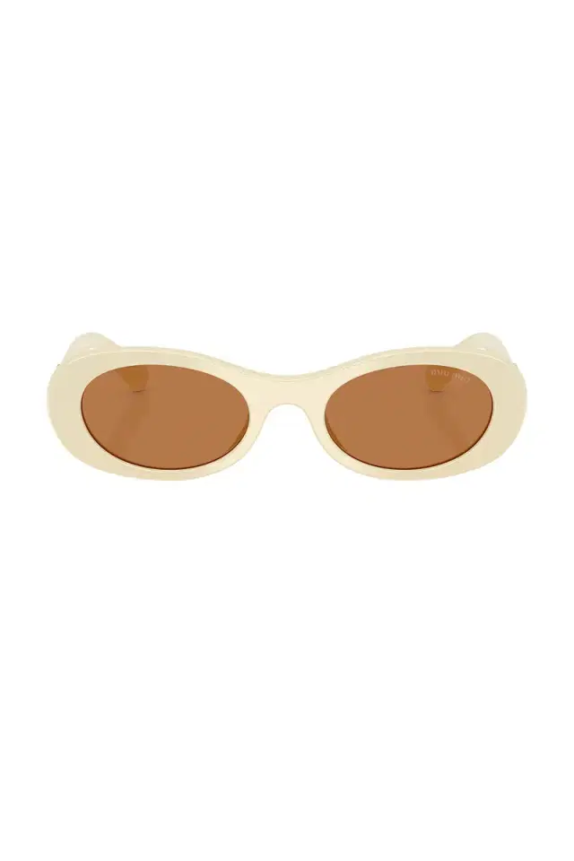 Miu Miu Oval Sunglasses