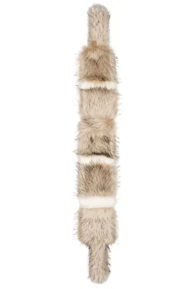 AKNVAS Faux Fur Cream Boa | Thumbnail 2