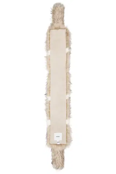 AKNVAS Faux Fur Cream Boa | Thumbnail 3