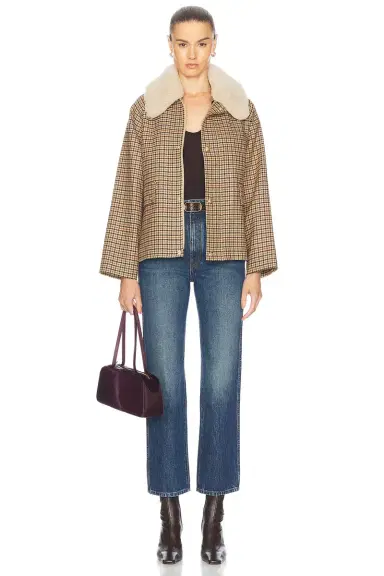 Enza Costa Rib Bold Long Sleeve U-Neck Top | Thumbnail 4 Enza Costa Rib Bold Long Sleeve U-Neck Top | Thumbnail 4