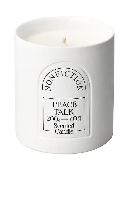 NONFICTION Peace Talk Scented Candle