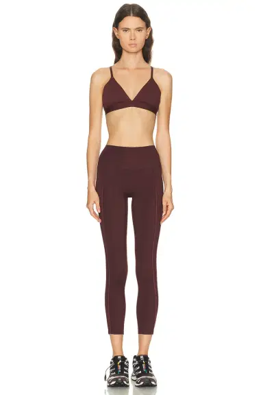 Nike Light Support Non Padded Triangle Sports Bra | Thumbnail 4 Nike Light Support Non Padded Triangle Sports Bra | Thumbnail 4