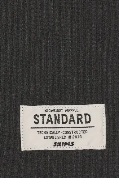 Skims Waffle Long Sleeve Top | Thumbnail 7