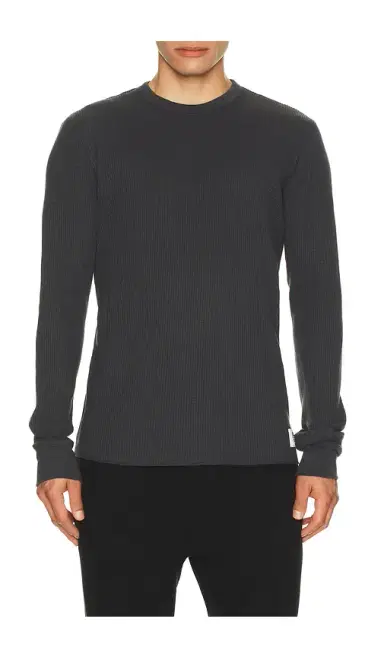 Skims Waffle Long Sleeve Top | Thumbnail 1
