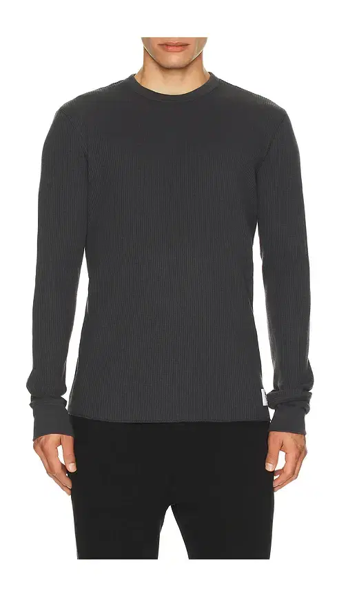 Waffle Long Sleeve Top