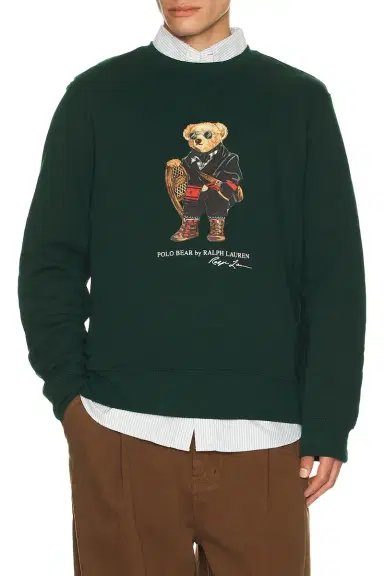 Polo Ralph Lauren Holiday Bear Crewneck Sweatshirt | Thumbnail 3
