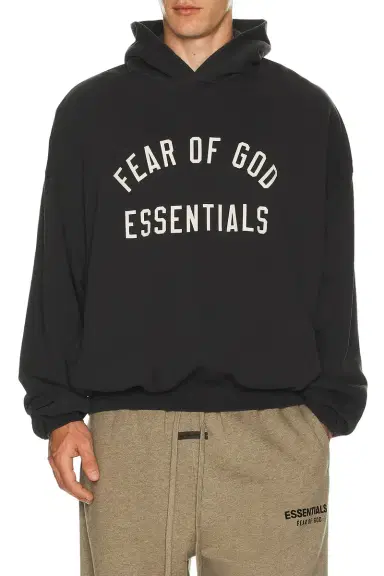 Fear of God ESSENTIALS 90'S Fit Hoodie | Thumbnail 3 Fear of God ESSENTIALS 90'S Fit Hoodie | Thumbnail 3