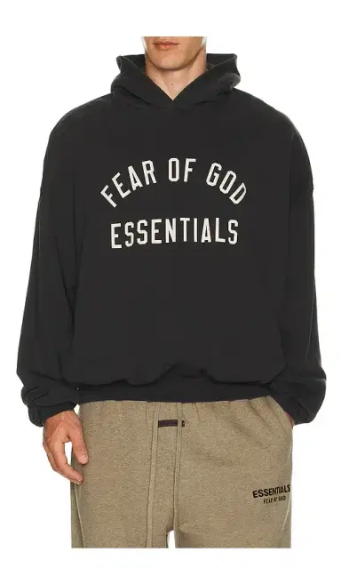 Fear of God ESSENTIALS 90'S Fit Hoodie | Thumbnail 1 Fear of God ESSENTIALS 90'S Fit Hoodie | Thumbnail 1
