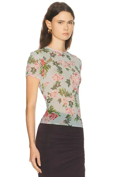 Magda Butrym Floral T-Shirt | Thumbnail 2 Magda Butrym Floral T-Shirt | Thumbnail 2