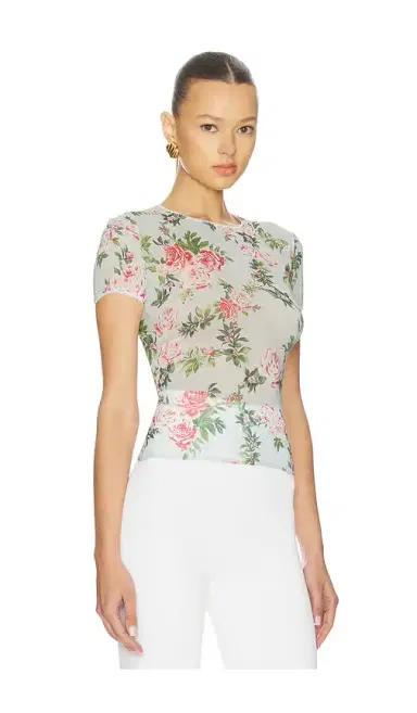 Magda Butrym Floral T-Shirt | Thumbnail 6 Magda Butrym Floral T-Shirt | Thumbnail 6