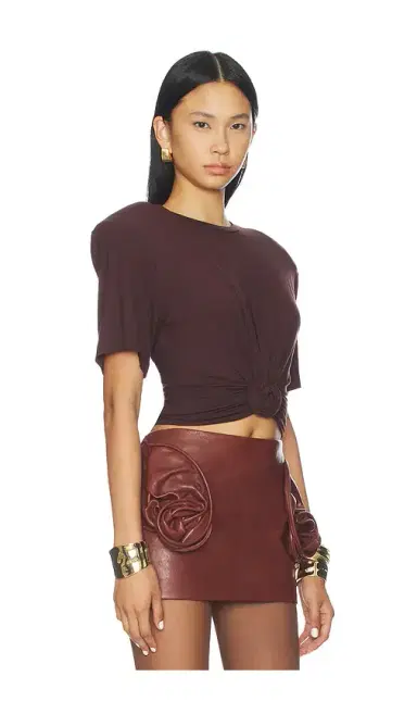Magda Butrym Knot Front T-Shirt | Thumbnail 2