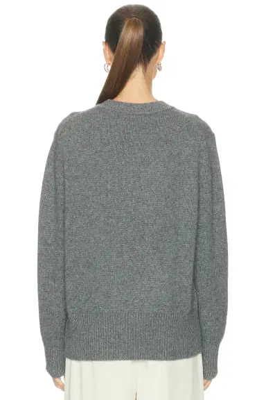 RENGGLI Oversized Crewneck Sweater | Thumbnail 3