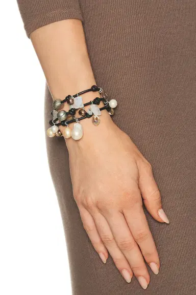 CHAN LUU Lea Leather Three Wrap Bracelet | Thumbnail 2