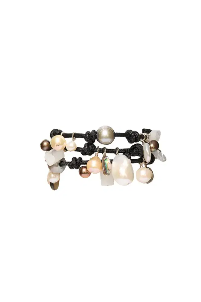 CHAN LUU Lea Leather Three Wrap Bracelet