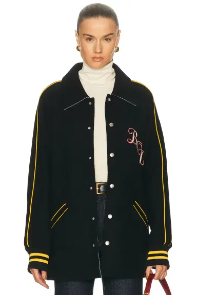 BODE Monogram Snap Reversible Jacket | Thumbnail 1 BODE Monogram Snap Reversible Jacket | Thumbnail 1