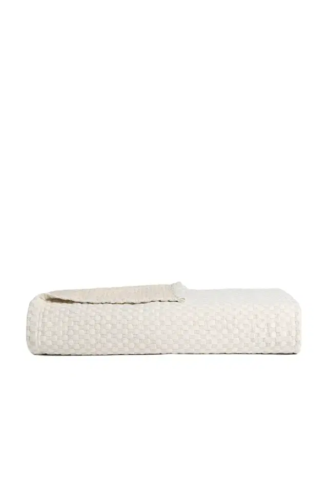 Parachute Organic Key Jacquard Coverlet
