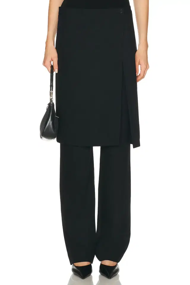 St. Agni Wool Hybrid Skirt Pant