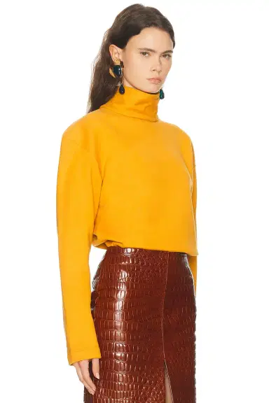 Saint Laurent Turtleneck Sweatshirt | Thumbnail 2