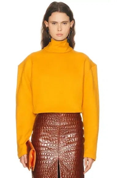 Saint Laurent Turtleneck Sweatshirt | Thumbnail 1