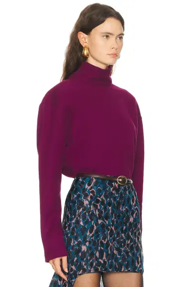 Saint Laurent Turtleneck Sweatshirt | Thumbnail 2 Saint Laurent Turtleneck Sweatshirt | Thumbnail 2