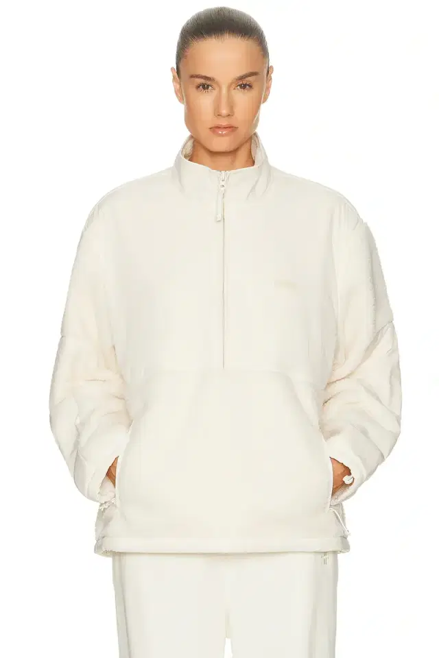 SKIMS Teddy Half Zip Pullover Jacket