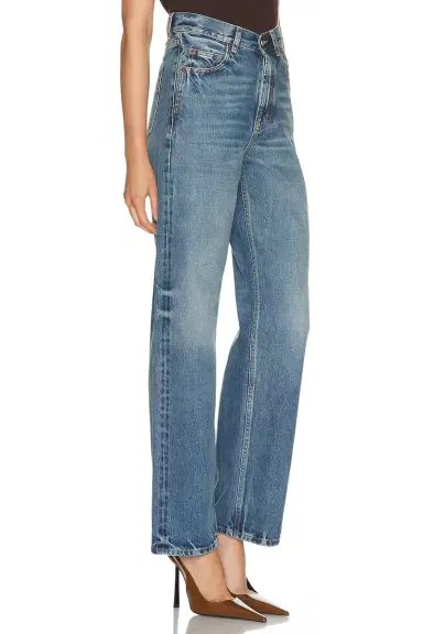 Saint Laurent V-Waist Baggy Wide Leg | Thumbnail 2 Saint Laurent V-Waist Baggy Wide Leg | Thumbnail 2
