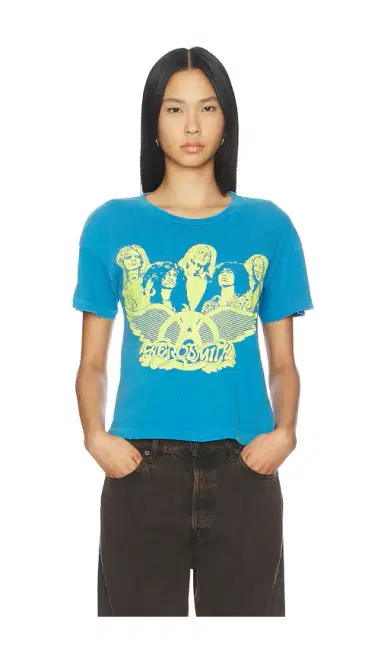 Madeworn Aerosmith Crop Tee | Thumbnail 2