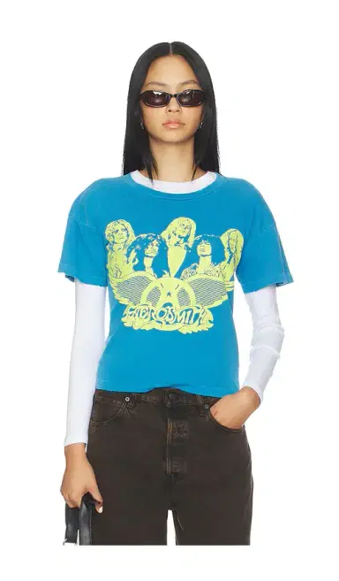 Madeworn Aerosmith Crop Tee | Thumbnail 1