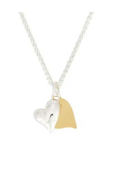 Jenny Bird Twin Heart Necklace | Thumbnail 2 Jenny Bird Twin Heart Necklace | Thumbnail 2