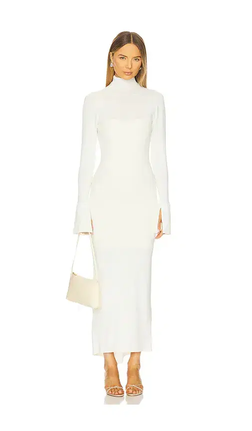 Dodiee Charlie Turtleneck Maxi Dress