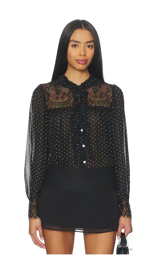 Melody Polka Dot Top