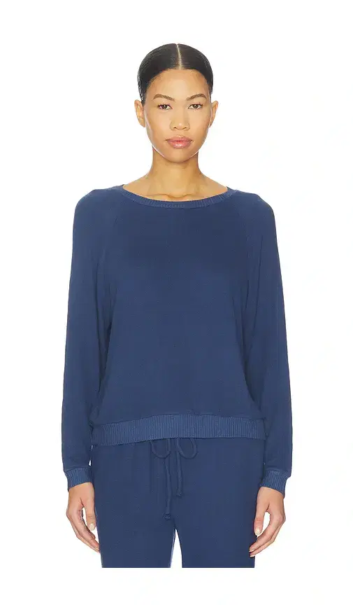 eberjey Cozy Time Crew Neck Pullover