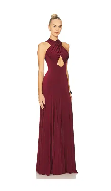 Ceren Ocak Draped Jersey Dress | Thumbnail 2